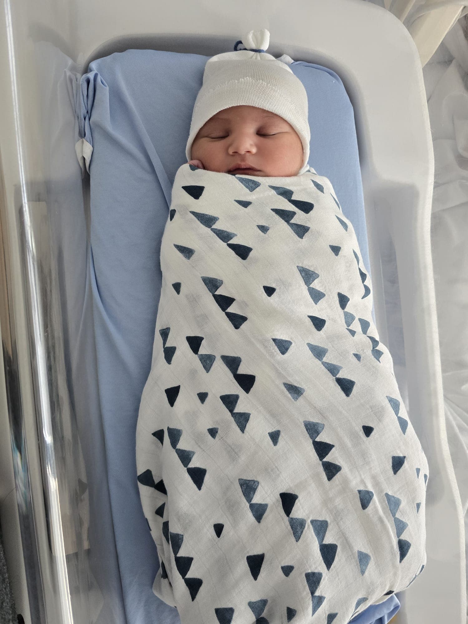 Salahaddin as a newborn